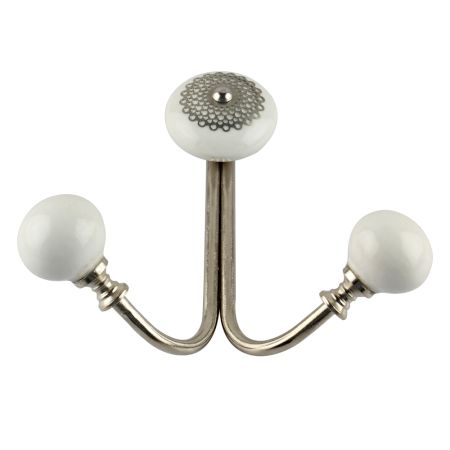 White Strewn Flat Wired Hooks Online